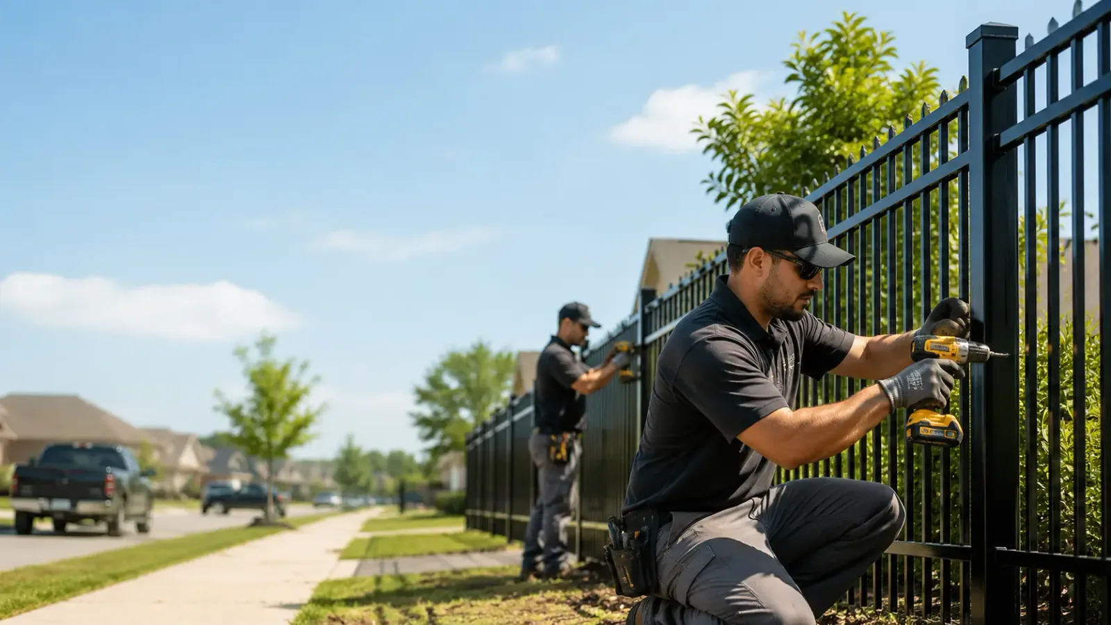 Metal Fence Installation in Rosamond, IL